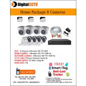Home Package Hikvision 4 indoor 4 Outdoor