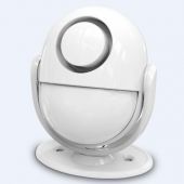 Wireless infrared detector alarm system