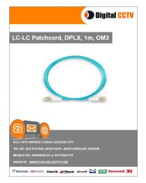 LC-LC Patchcord, DPLX, 1m, OM3