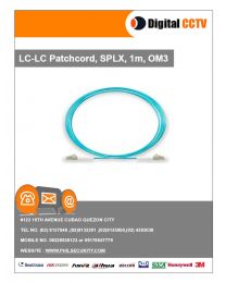 LC-LC Patchcord, SPLX, 1m, OM3