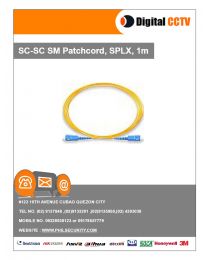 SC-SC SM Patchcord, SPLX, 1m