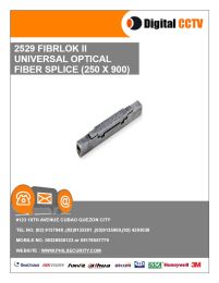 2529 Universal Optical Fiber Splice (250x900)