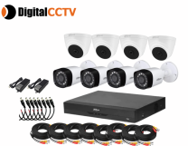 DAHUA PACKAGE (A) 8 CAMERAS