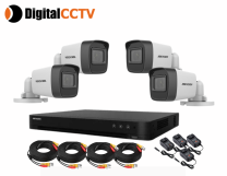 HIKVISION PACKAGE (F) 4 CAMERAS