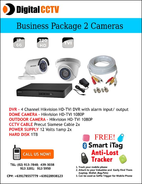Business Package Hikvision indoor Outdoor Digital CCTV