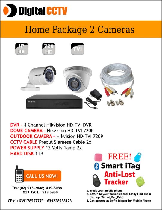 Home Package Hikvision 2 Cameras 