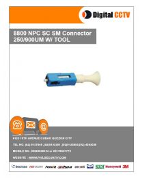 8800 NPC SC SM Connector 250/900UM w/ Tool