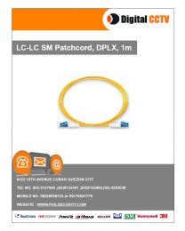LC-LC SM Patchcord, DPLX, 1m